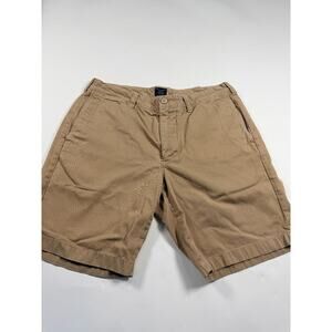 J.Crew Men’s Stanton Chino Shorts – Khaki – Size 34W / 9” Inseam – Excellent